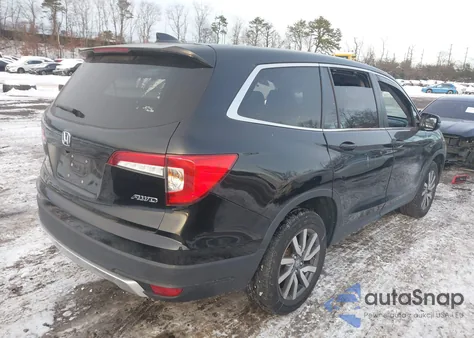 2021 Honda Pilot Awd Ex-L из США, поврежденный, VIN 5FNYF6H54MB030386